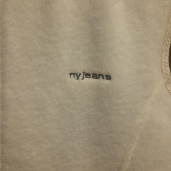 NY Jeans Fleece Vest- Size Small - Picture 2 of 7